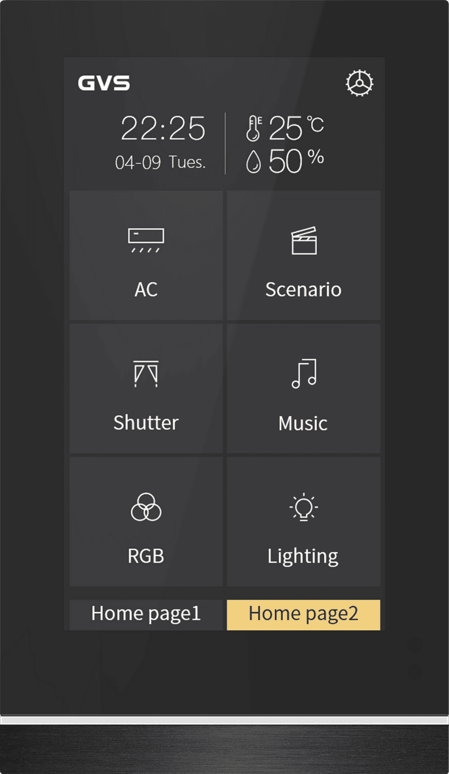 Touchpanel V50 Schwarz - CHTF-5.0/15.3.21 Bild 1