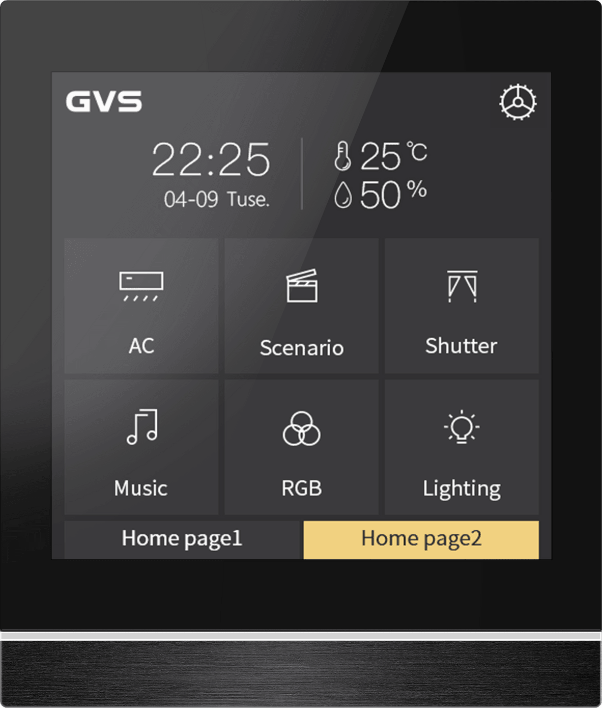 Touchpanel V40 Schwarz - CHTF-4.0/15.3.21 Bild 1