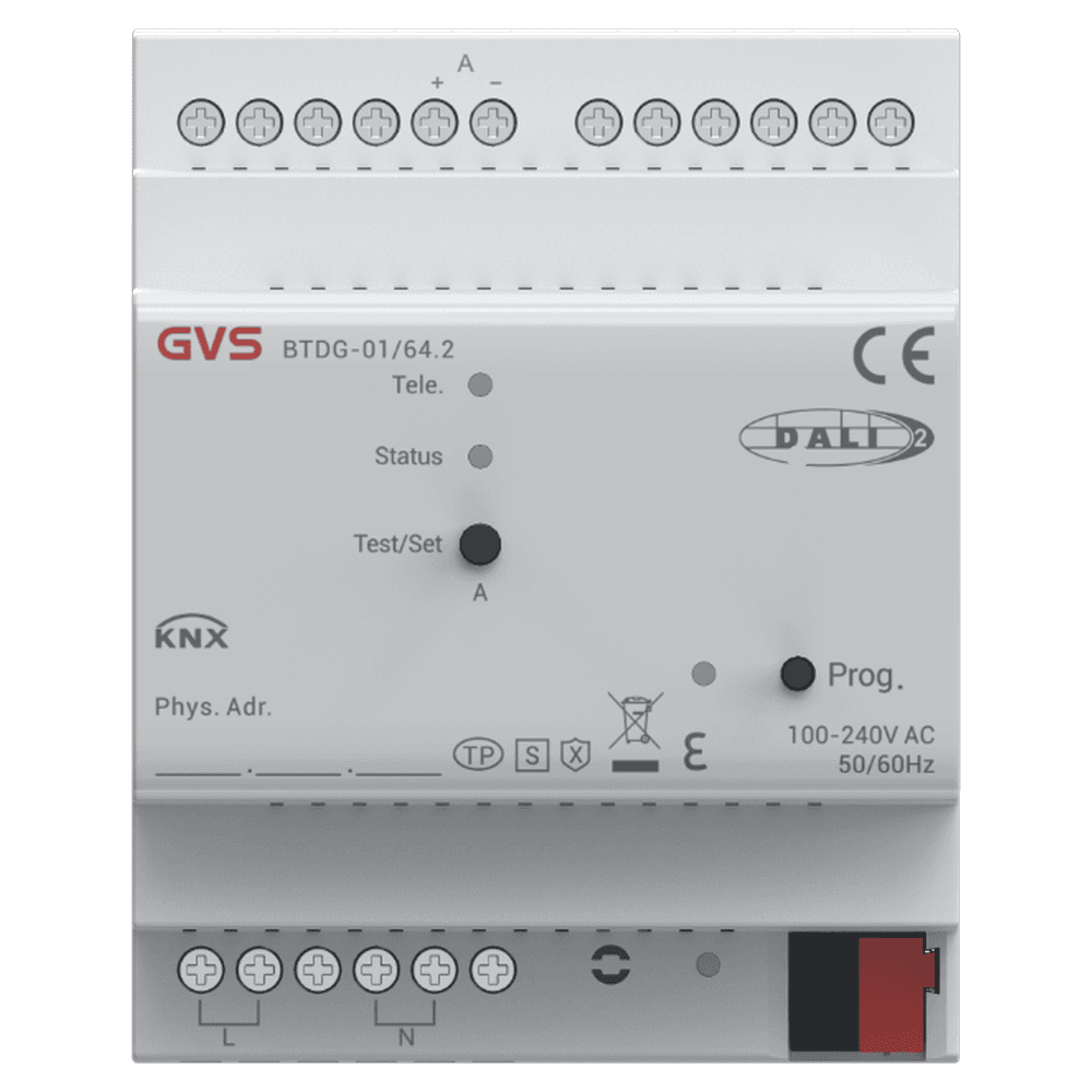 DALI-Gateway, 1-fach, KNX Data Secure – BTDG-01/64.2 Bild 1