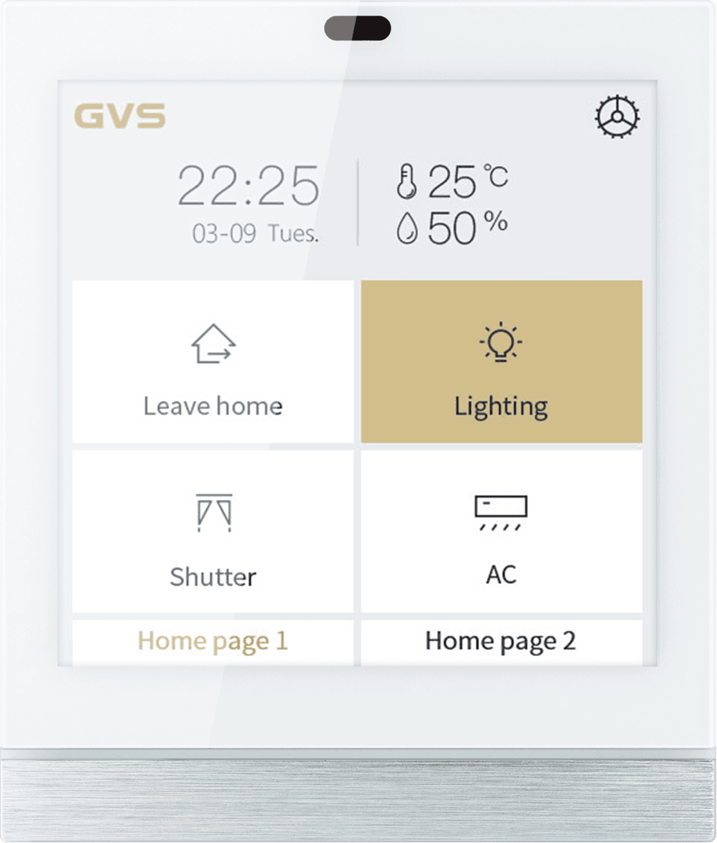 Touchpanel V40 Weiss - CHTF-4.0/15.3.22 Bild 1