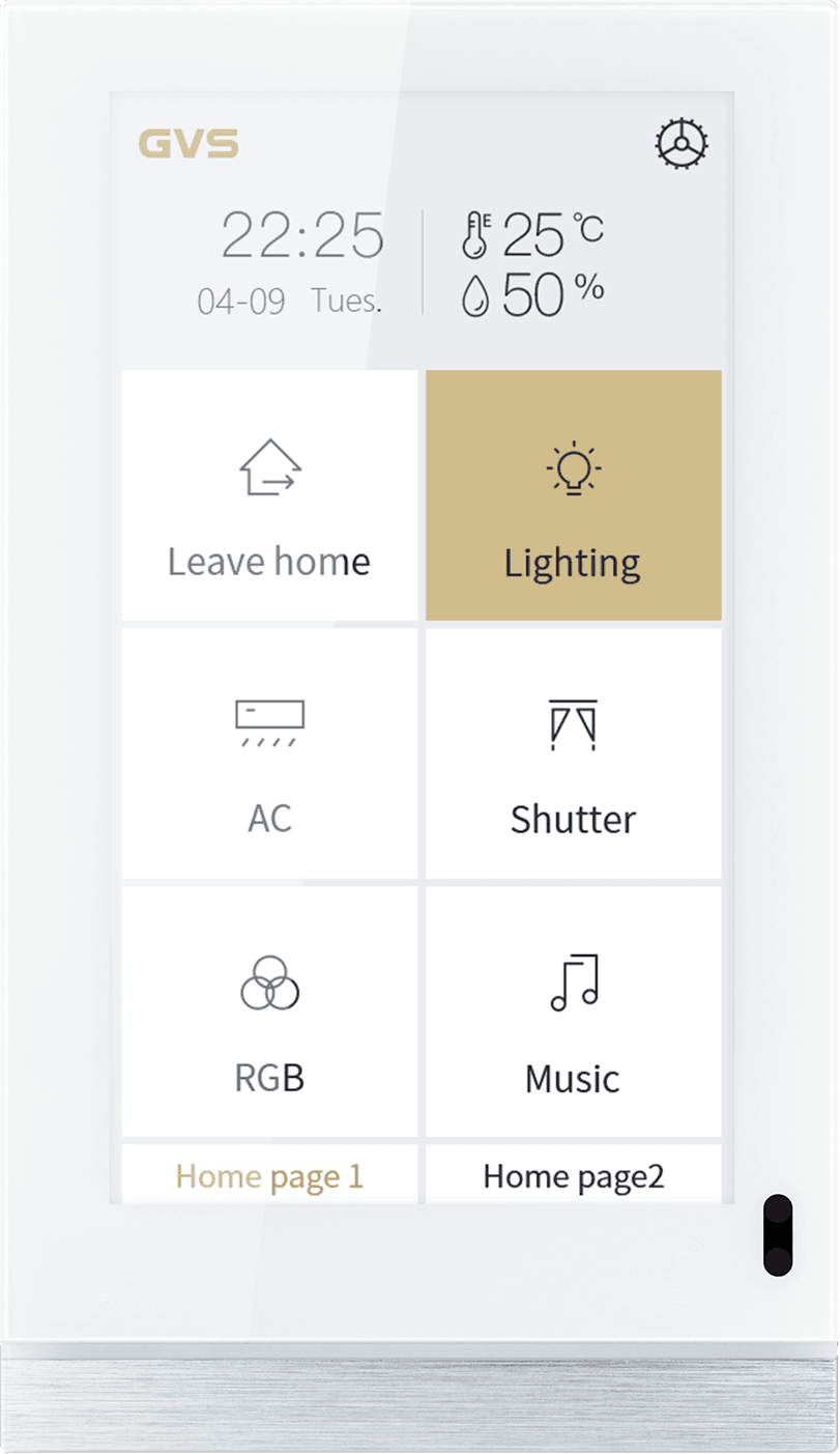 Touchpanel V50 Weiss - CHTF-5.0/15.3.22 Bild 1