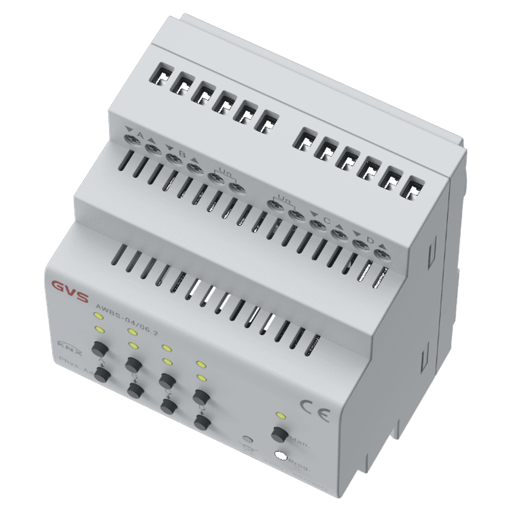 Jalousieaktor, 4-fach – AWBS-04/06.2 Bild 3