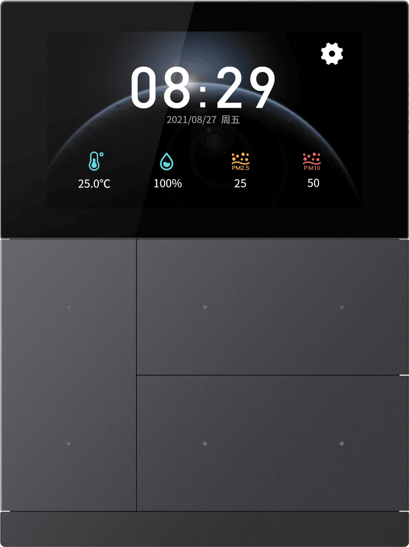 WALTZ Touch+ Pad Kunststoff Anthrazit - CHTFB-3.0/6.1.03 Bild 1