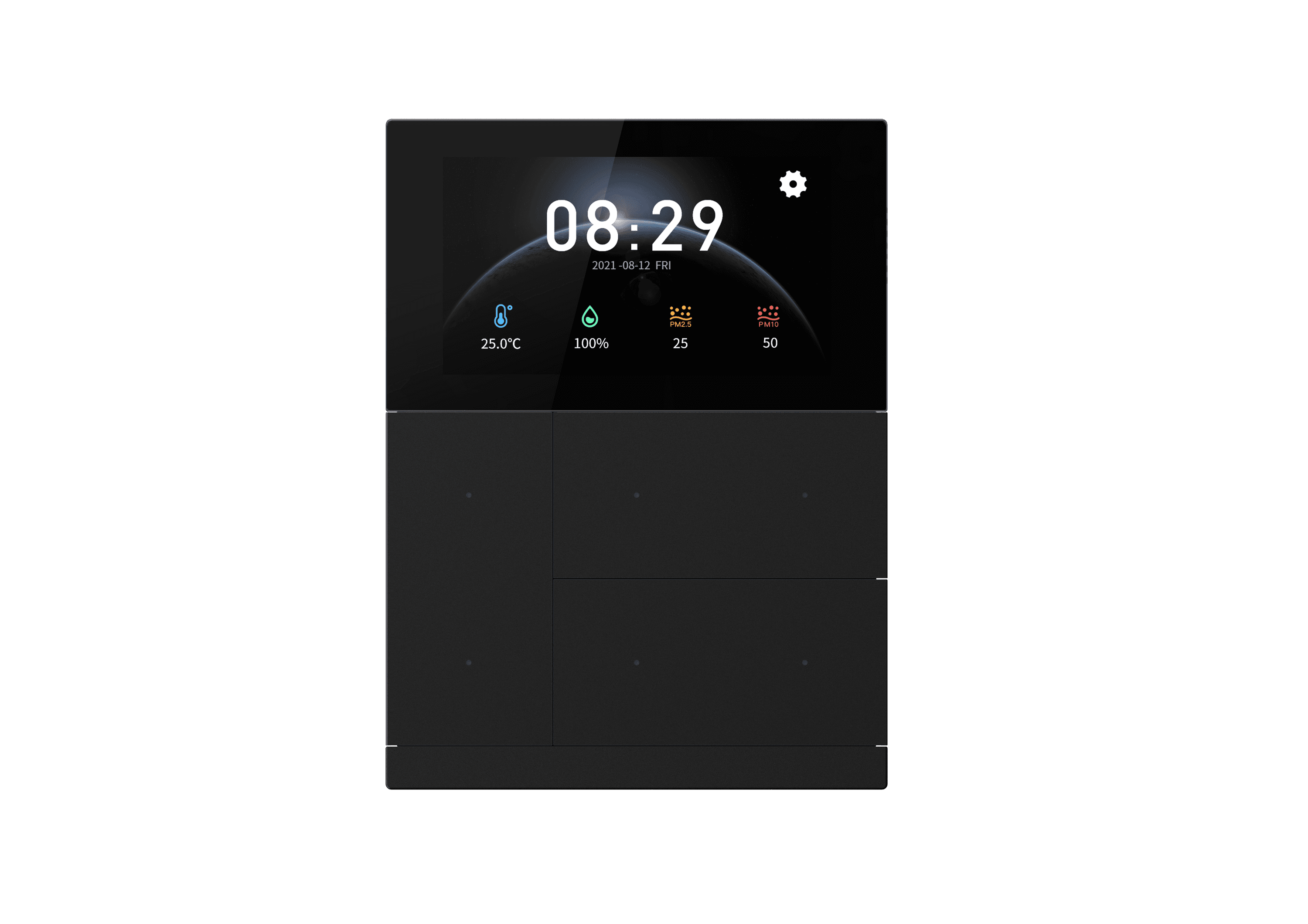 WALTZ Touch+ Pad Kunststoff Schwarz - CHTFB-3.0/6.1.01 Bild 1