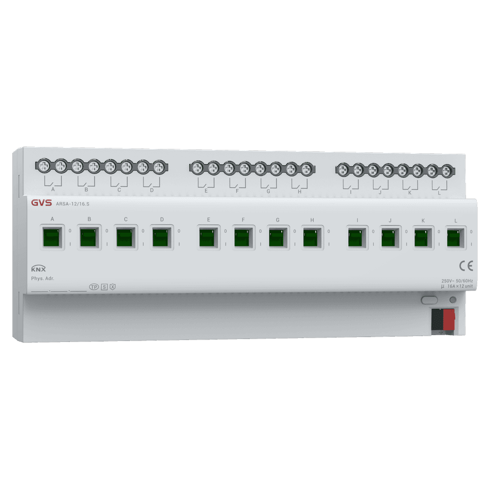 Schaltaktor, 12-fach, 16A, KNX Data Secure – ARSA-12/16.S Bild 2