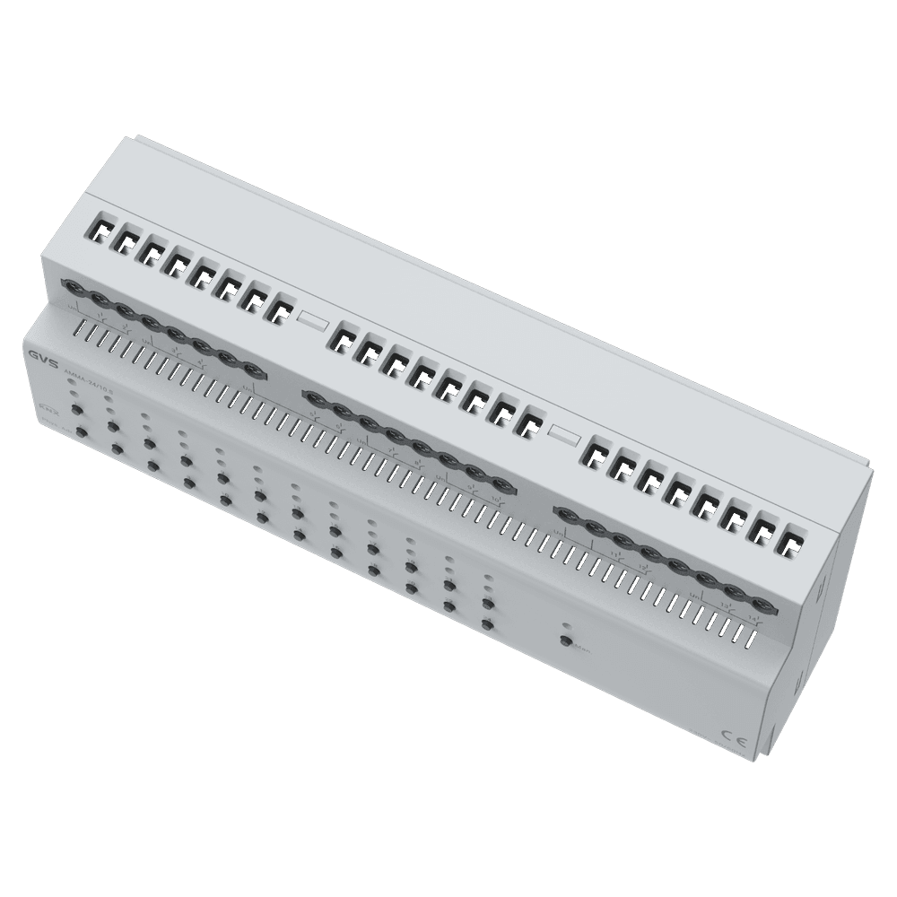 Multifunktionsaktor, 24-fach, 16A, Schalten, Jalousie, Heizung, KNX Data Secure – AMMA-24/10.S Bild 3