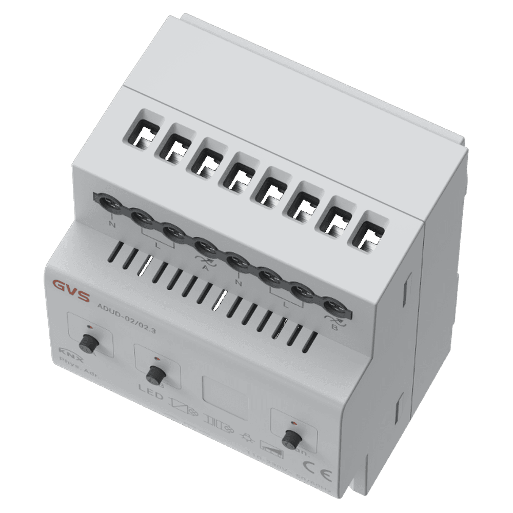Universal-Dimmaktor, 2-fach, KNX Data Secure – ADUD-02/02.3 Bild 3