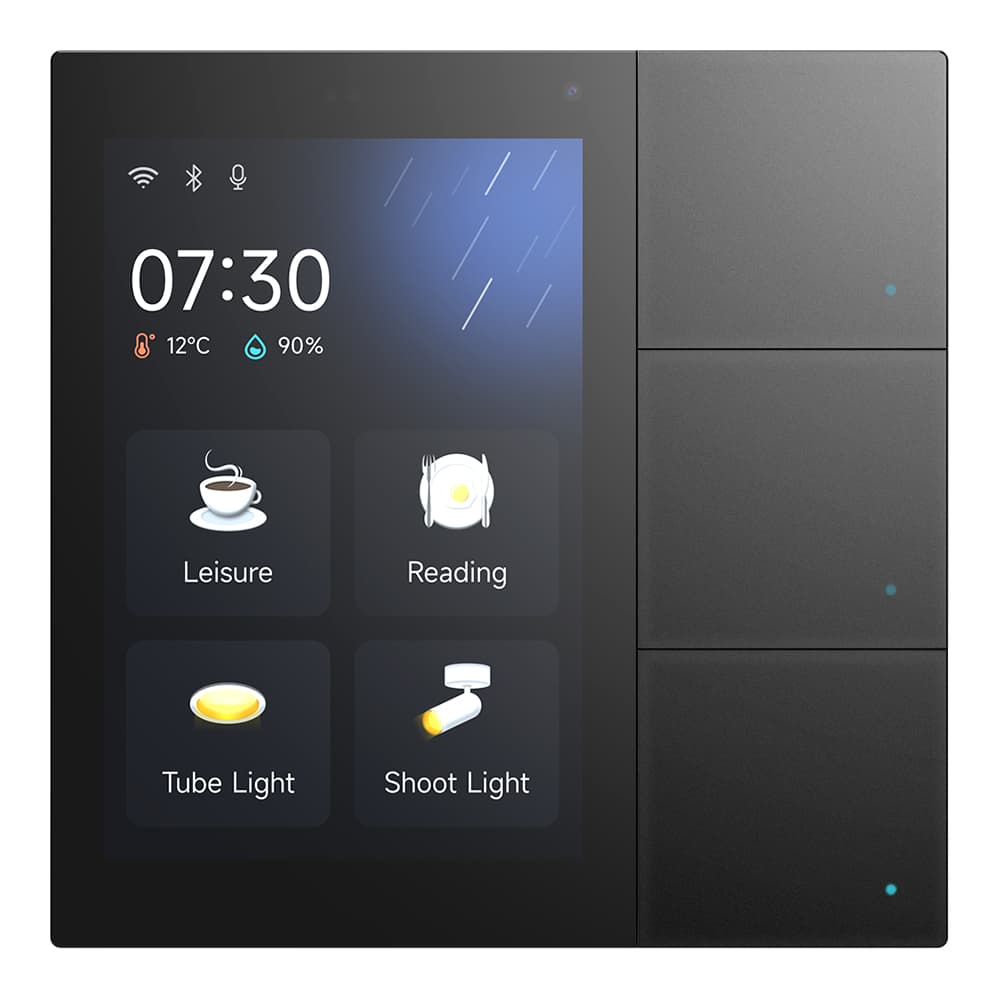 Smart Touch S3, Schwarz, KNX Data Secure – CHTF-3.3/3.2.11 Bild 1