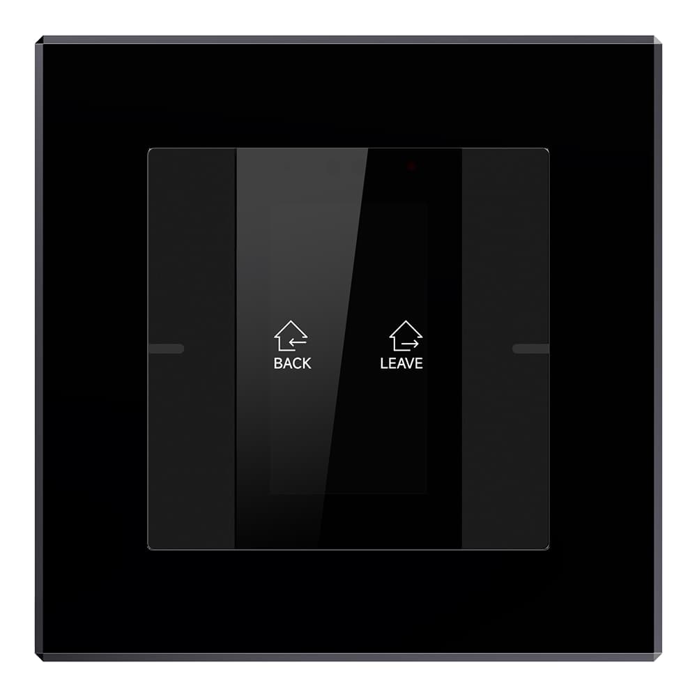 Multifunktions-Tastsensor mit Display ADVANCE PRO, 1-/3-fach, Schwarz, KNX Data Secure – CHPBD-06/55.1.01 Bild 3