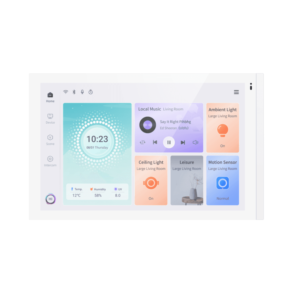 Smart Touch S10, Weiß, KNX Data Secure – CHTI-10.1/240.2.22 Bild 1