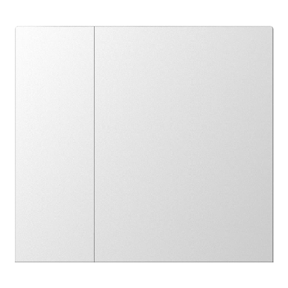 WALTZ Wippenset, für Tastsensor+, Aluminium Silber, 1-fach, bei Gravur Text/Icon durchscheinend – CHKA-02/W.2.22 | Gravur optional, Art.-Nr. 503053440 separat bestellen Bild 1